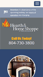 Mobile Screenshot of hearthandhomeshoppe.com